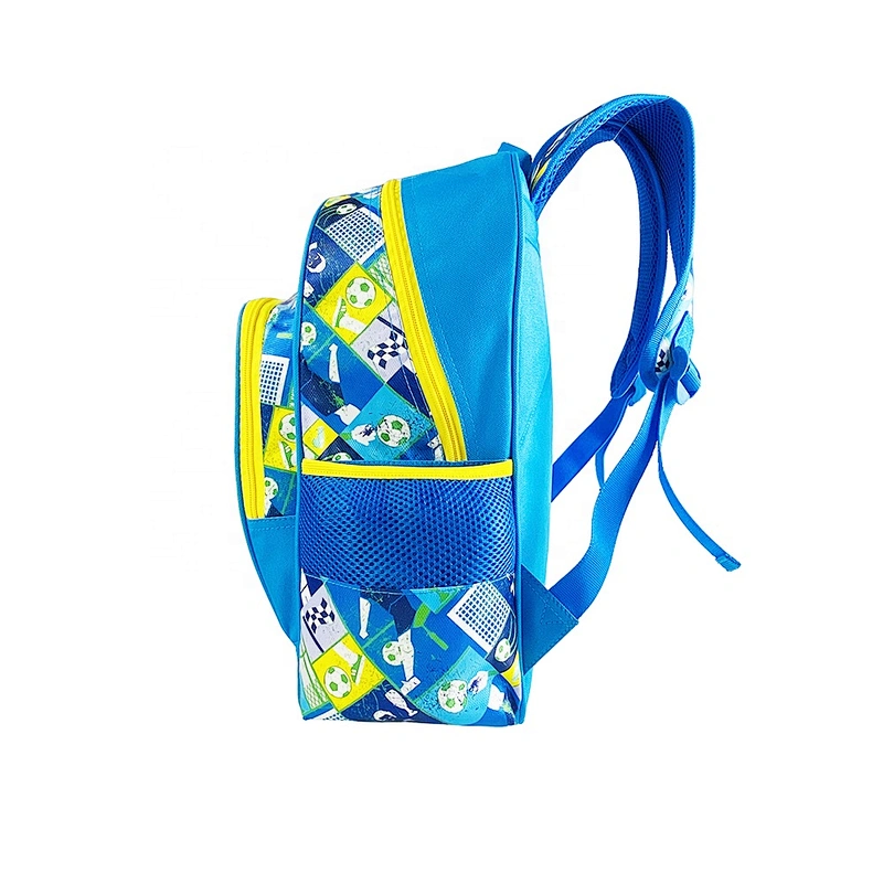 Wholesale cheap High quality waterproof mochilas cartoon soccer children backpack school bags for boys kids student book bags