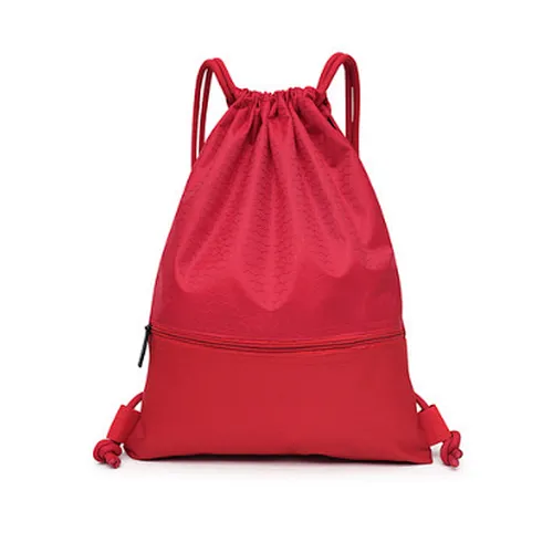 2020 new design polyester fabric bag  drawstring makeup bag custom logo shoes bag travel dust bags for shoes