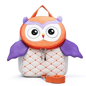 Cute cartoon backpack baby Anti lost baby toddler package kindergarten children toy bag Owl Kids School Backpack bag