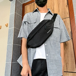 Modern Casual Chest Sling Bag Wholesale Sport Men Crossbody Chest Sling Bag Custom Crossbody Bag Men