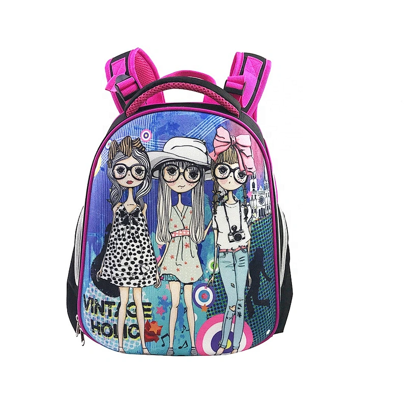 Hot New Design high qualtity Durable Boy girl School Bags Hard EVA backpack bag for Kids Student children