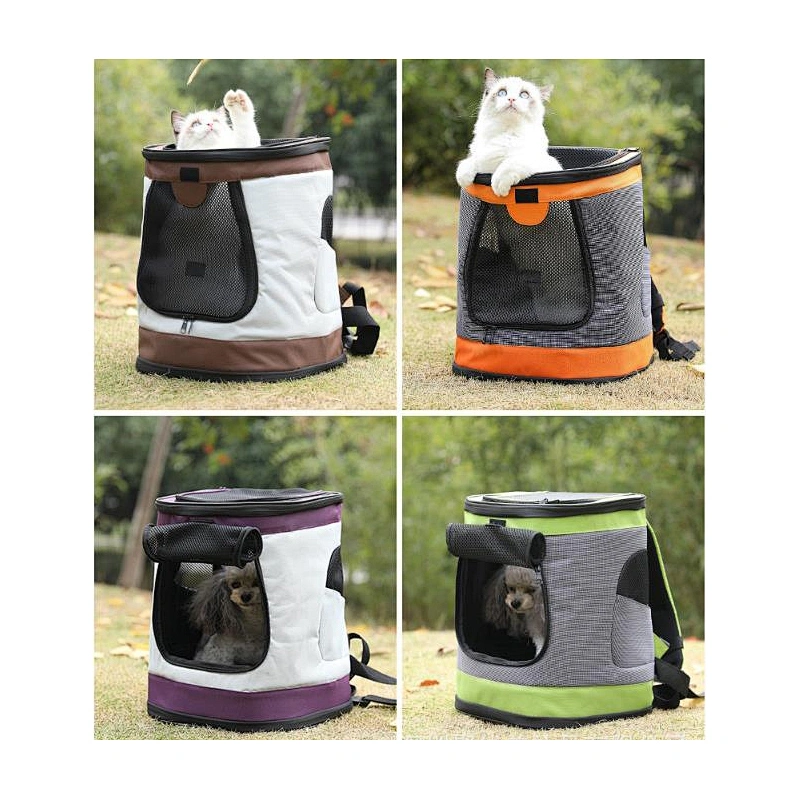 Outcrop pet backpack Oxford fabric backpacks for dogs and cats An extensible puppy backpack
