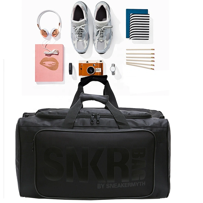 Wholesale Waterproof Nylon Unisex durable Classics gym travel bag weekend women men sneaker duffel bags with shoes compartment