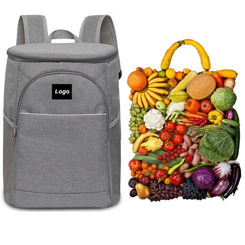 Large thermal fabric waterproof Backpack insulated soft beach cooler bags wine bottle lunch beer cooler bag with custom logo