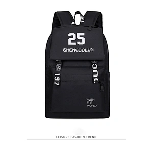 Back Bag Pack Fashion Man Backpack, Black Backpack For Man luminous The large capacity