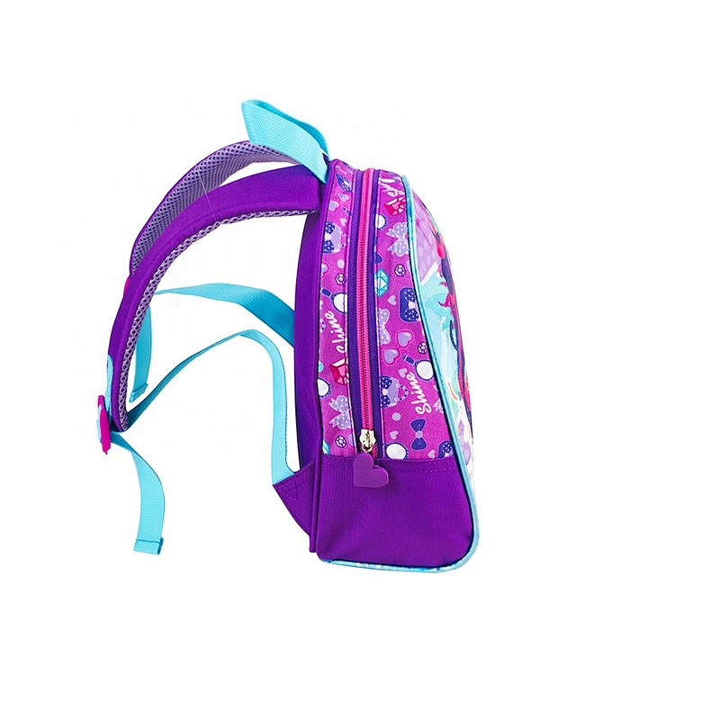 high quality student backpack golden backpack kids children school bags for children girls kids with fantasy fabric