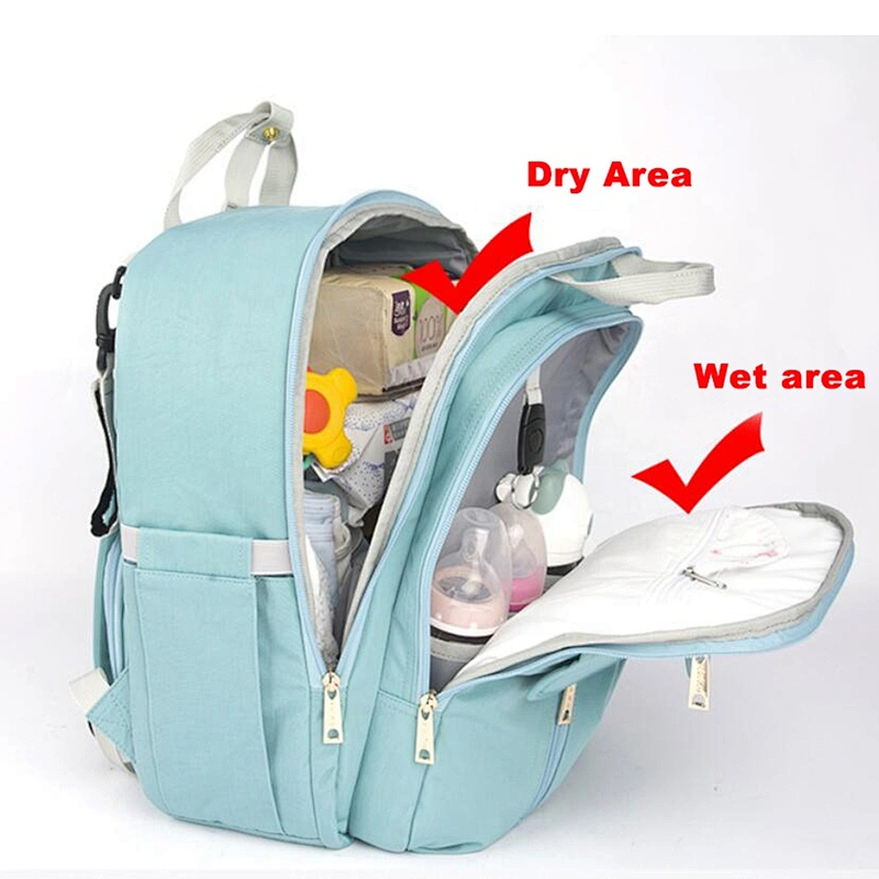 Waterproof Portable Fashionable lequeen baby nappy bag maternity mummy diaper bags for mother