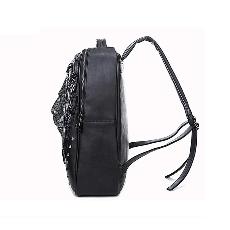 Fashion Customized Lion Head Laptop Backpack Large Capacity Business Bag Computer Backpack Travel bag