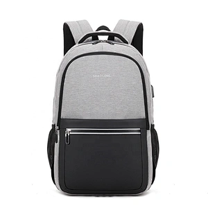 Anti-theft USB charging men briefcase notebook bags business laptop backpack 15.6 inch usb waterproof notebook backpack