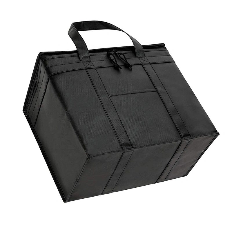 Extra Large Heavy Duty Custom logo Reusable Tote food delivery bag Grocery thermal Shopping Bag Insulated Cooler Bag