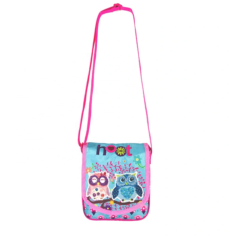 Kids messenger bags Sequin Owl school sling bags for girls boys OEM Other+Special+Purpose+Bags