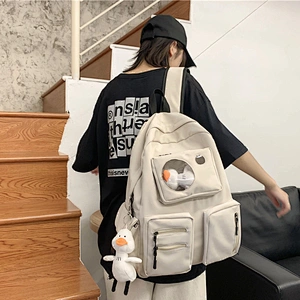 Kid Girl Bag School Backpack 2020 New work bag Korean Ulzzang high School college backpack