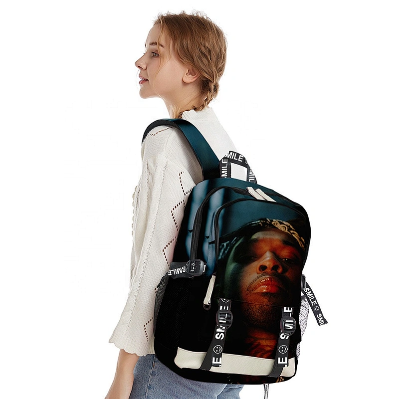 3D design unisex oxford fabric low MOQ School backpack travel backpack