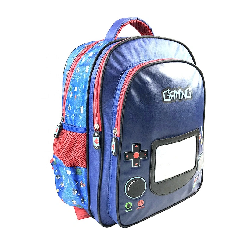 Manufacturer High quality waterproof wholesale cartoon boy children kid leather  backpackschool bags kids student school bag