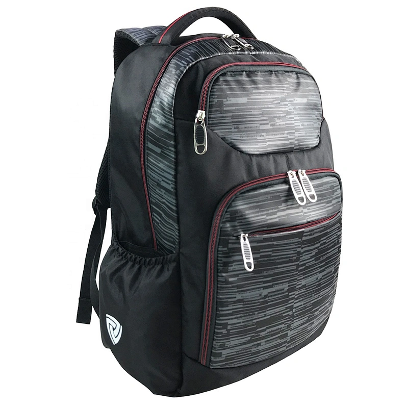 Grey and Black backpack large capacity waterproof business backpack bookbag laptop bag backpack for travel business