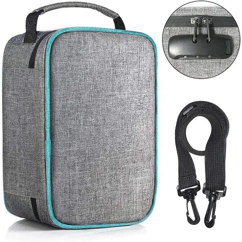 Factory supply Travel Storage Lock Odor Proof Stash Case Smell Proof Bag