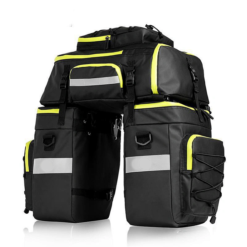 Dropshipping Outdoor Waterproof Bicycle Tail Bag Cycling Bike Back Seat Oxford Cloth Saddle Bag For BikeTail Backpack Black Hot
