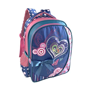 Best seller durable  high quality  kids backpack girl 2 pieces set lunch bag+school bags for teenager student