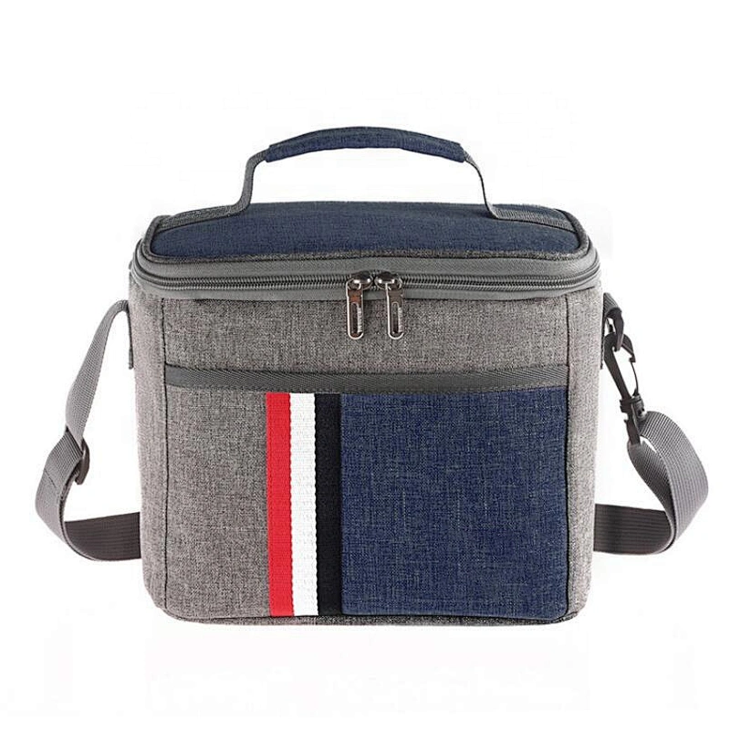 Multi-purposes Waterproof oxford fabric Custom Logo Insulated lunch thermal food delivery cooler bag Office insulated cooler bag