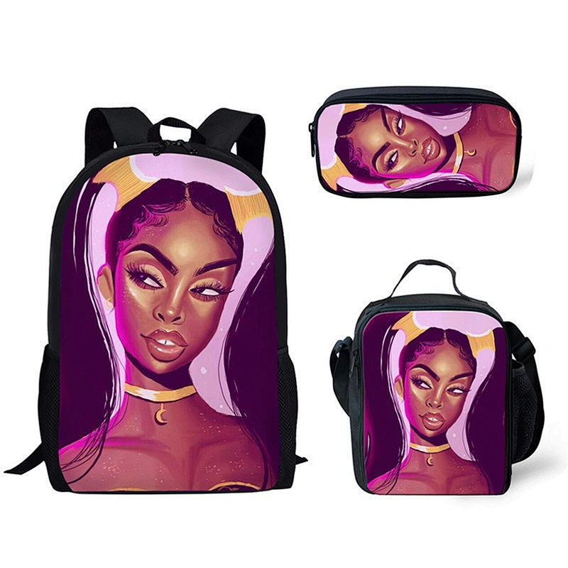 Fashion 3PCS Primary/Junior/High School Students Boys Girls Wholesale Schoolbag Factory Customized Rucksack School Backpack Sets