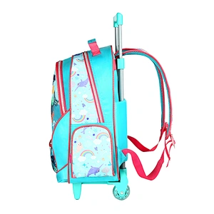 design luggage trolley bag airplane fabric trolley suitcase baigou factory wholesale travel backpack