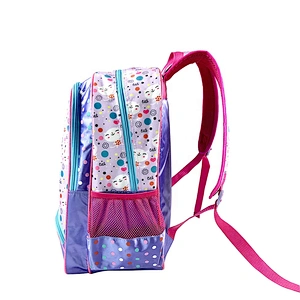 2020 New design Wholesale customized Fashionable primary student small  girls school bag girl shiny sequin bags for kids school