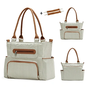 5 pcs in 1 set mummy bags shoulder bag handbag outdoor travel bags