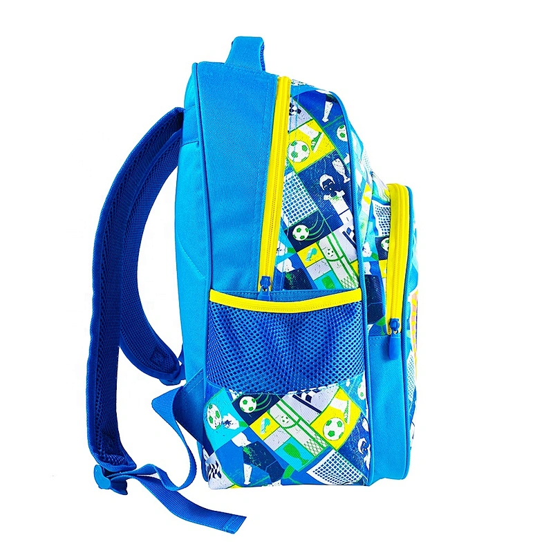 Manufacturer High quality waterproof mochilas cartoon soccer children kid backpack school bags kids student bookbags