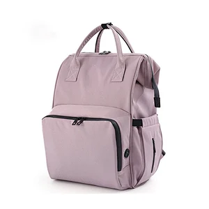 Wholesale Led UV Sterilizing Diaper Bag Backpack Disinfection Mommy Bag UVC Sterilization Nappy Baby diaper Bag for mother