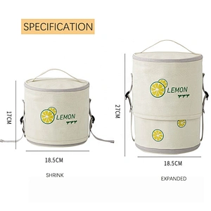 New Japan style customization retractable portable insulation lunch bag outdoor picnic bag insulated box cooler bag