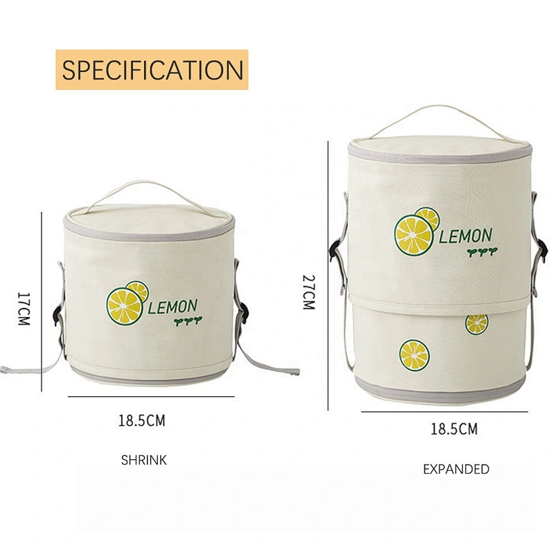 New Japan style customization retractable portable insulation lunch bag outdoor picnic bag insulated box cooler bag