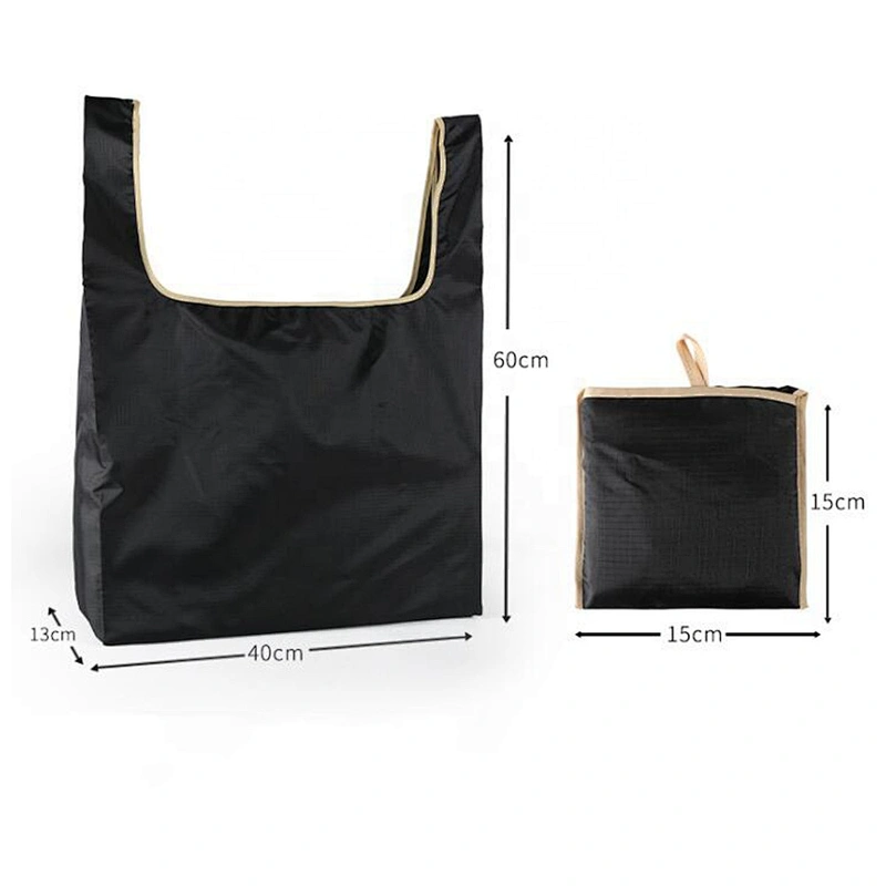 Custom Logo  Eco Friendly Big Supermarket Folding Shopping Bag Reusable Grocery Tote Bags