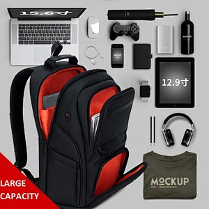 Business trip computer bag usb large capacity leisure travel backpack men's fashion youth laptop backpack