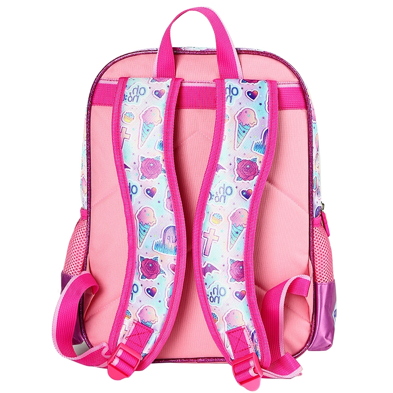 Pink children backpack school bags for teenage girls