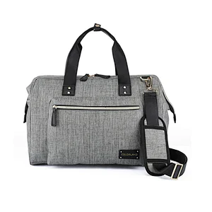Multi-function Outdoor Unisex Stylish Polyester Diaper Bag Backpack Baby Changing Bags With Bottle Warmer