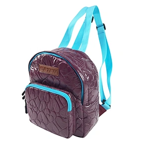 Women casual cotton quilting school bag backpack fashion backpack for girls