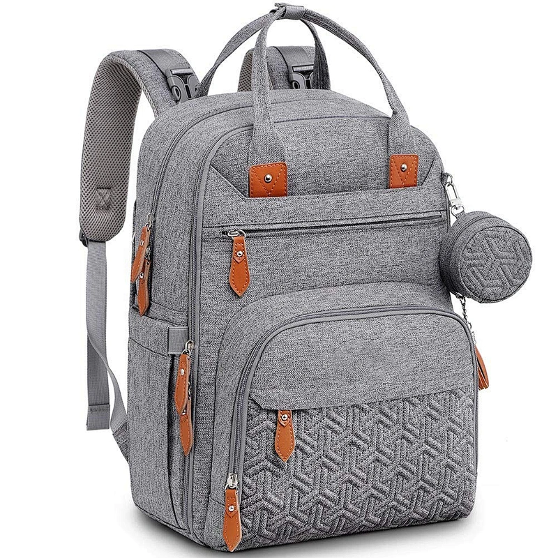 Baby Care Large Diaper Backpack Bag with Insulated Pockets,Baby Backpack Diaper Bag Bab, Custom Baby Diaper Bag Backpack