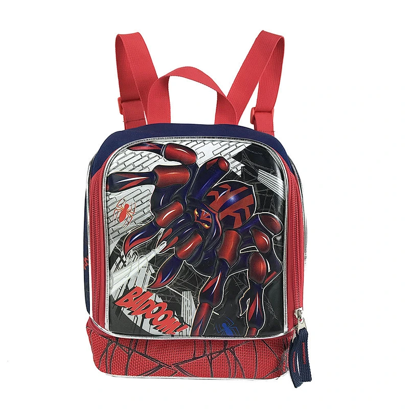Customized designer promotional cartoon pattern  cooler bag lunch ice Basket lunch bag for lunch with high quality