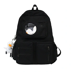 Cute Female Book Print School Backpack Girl Schoolbags Bag Teenager Woman Shoulder