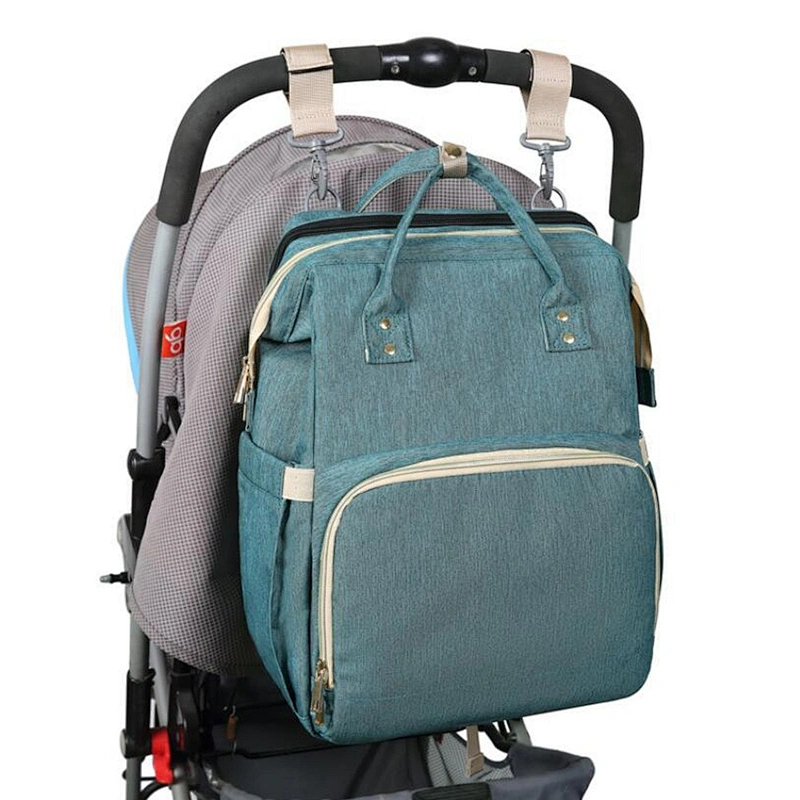Custom Backpack Travel Baby Diaper Change Bag Set Portable 3-In-1 Convertible Diaper Bag Baby changing bag With Changing Pad