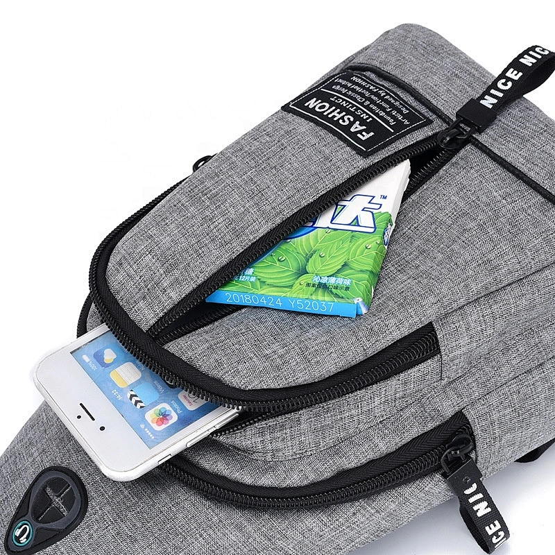 High quality Man chest bag Student canvas casual version shoulder bag Oxford fabric travel cross-body bag