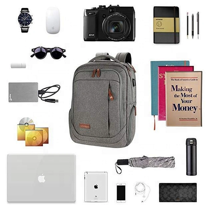 2020 hot products fashion large capacity USB charging preppy style laptop backpack schoolbag bagpack