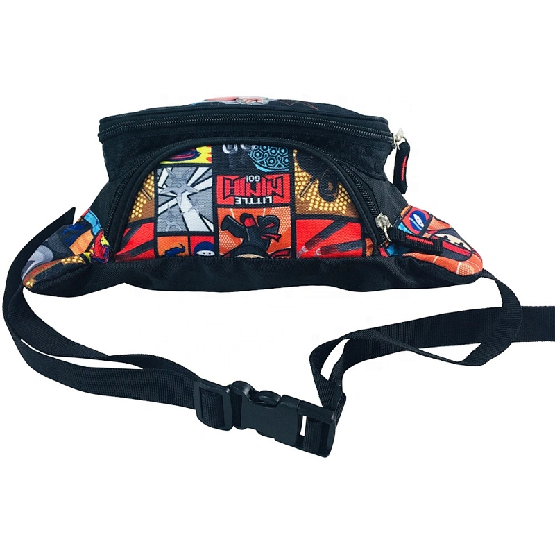 Custom Logo Waterproof  Chest Pouch Belt Bum Purse Fanny Pack Kids Waist Bag