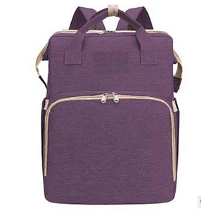 2020 New Customized Portable Folding Multifunctional Mummy Bag Large Capacity Outing Burden-Reducing Diaper Bag Backpack