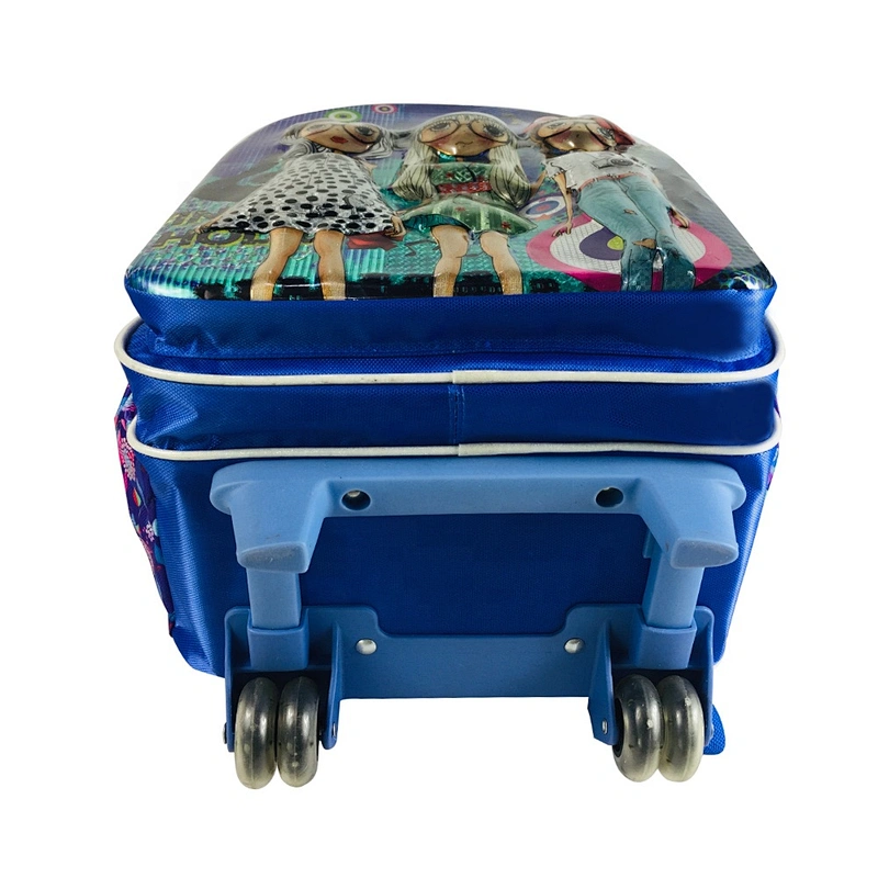 Cartoon EVA Kids Girl Outdoor Smart Travel bags Luggage Trolley bags With Wheels