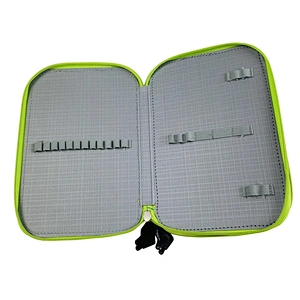 wholesale hot sell Cute Simple melange robot students Packing cute kids School Office Pencil Pouch Case Bag for school boy