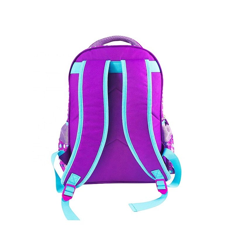 high quality student backpack golden backpack kids children school bags for children girls kids with fantasy fabric