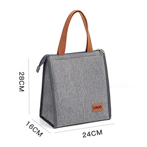 School Office Reusable Thermal Insulated cooler Bag For Food Cold Thermal Kids Insulated Tote Bag lunch bag Cooler for woman