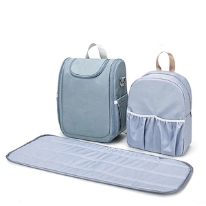 BSCI factory eco friendly multifunctional baby backpack nappy mommy bag bed travel baby bags for mothers diaper bags