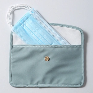 Face Masking Folder Container Clip Waterproof Masking Keeper Holder Mouth Face Masking Storage Clip Storage Bag